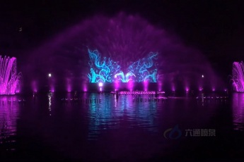 六通噴泉公司-城固樂城公園水幕電影