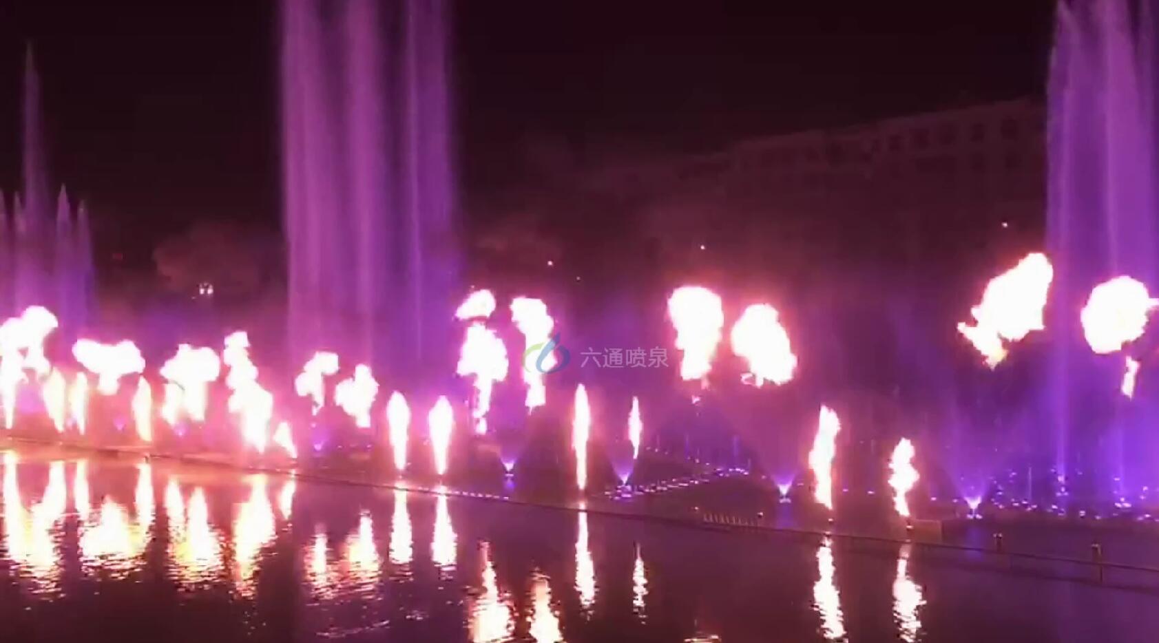 安康大型彩色火泉