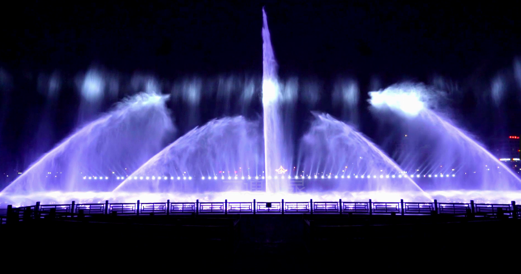 大型音樂噴泉水舞秀