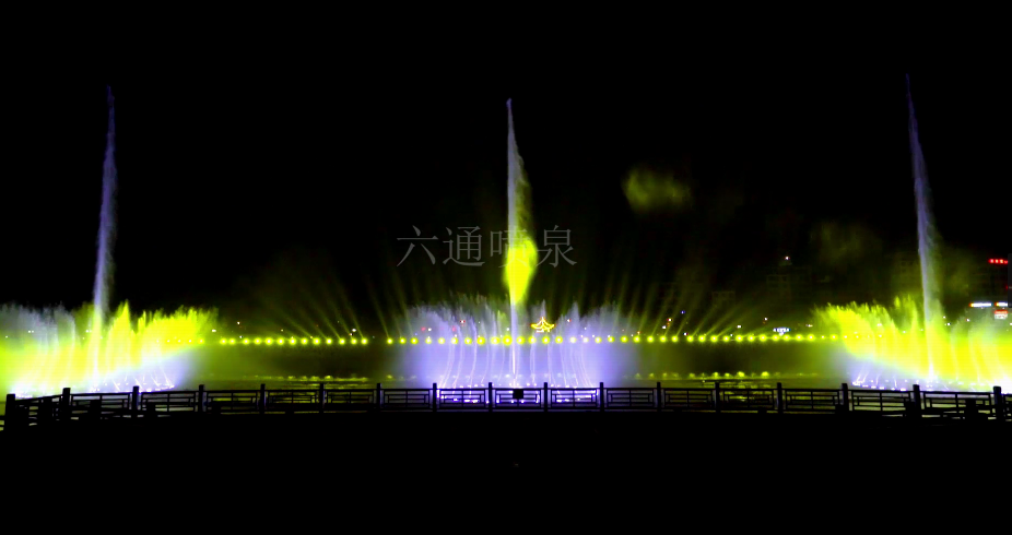 大型音樂噴泉水舞秀