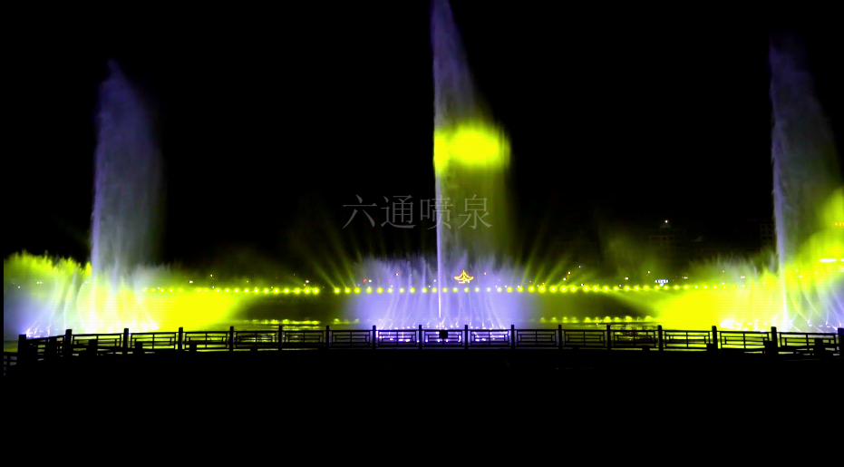 大型音樂噴泉水舞秀