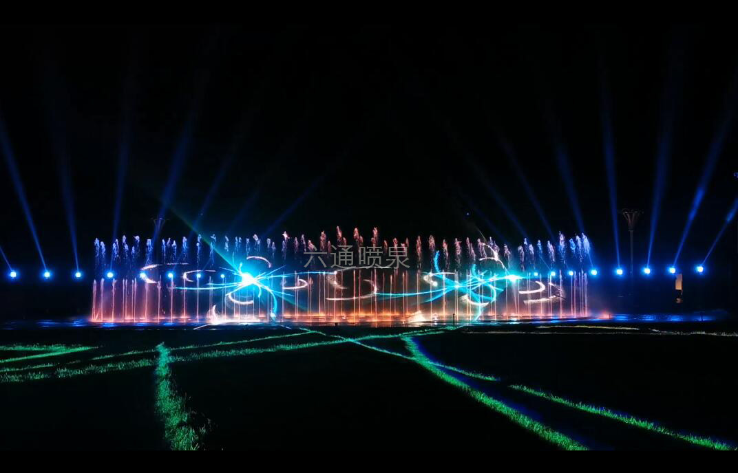 寧夏石嘴山北武當(dāng)大型水舞秀