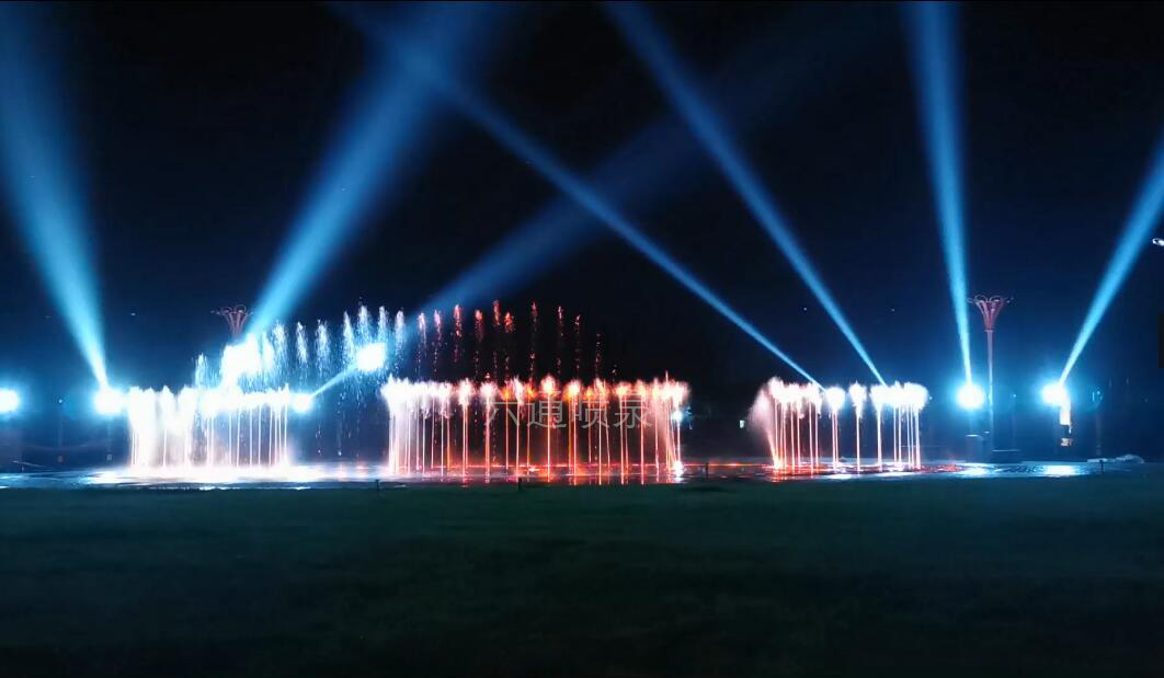 寧夏石嘴山北武當(dāng)大型水舞秀