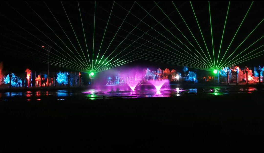 寧夏石嘴山北武當(dāng)大型水舞秀