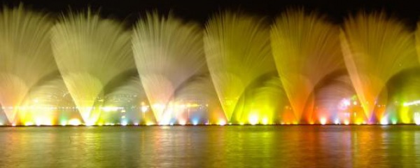 音樂噴泉工程的安裝