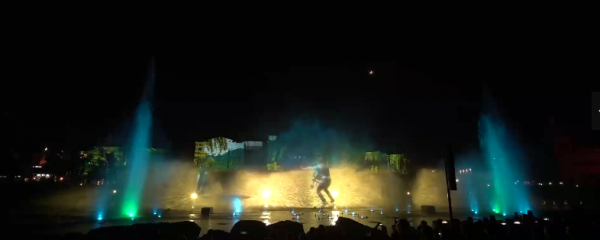 燈光音樂噴泉設計