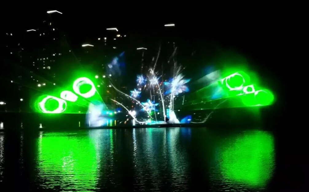 水幕激光秀