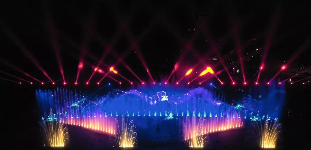 紅安光影水舞秀