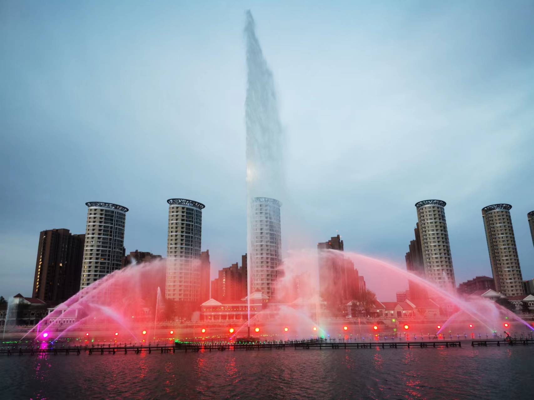 內(nèi)蒙呼和浩特東河廣場音樂噴泉