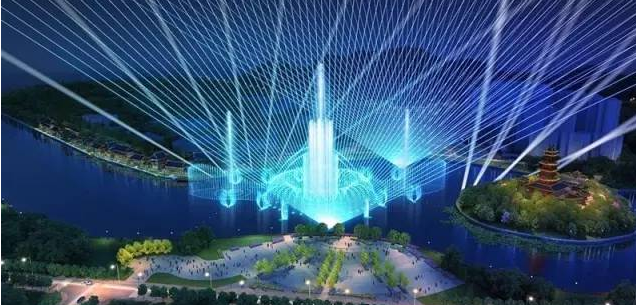 大型燈光水舞秀設計