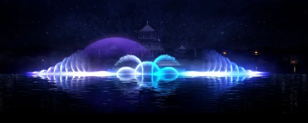 西安噴泉公司關(guān)于水幕投影介紹