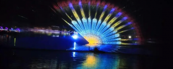 西安噴泉公司水幕投影秀