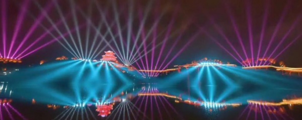 文旅夜游燈光秀應用場景
