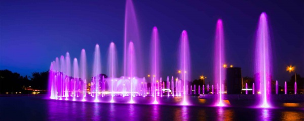 燈光水秀的三種類型