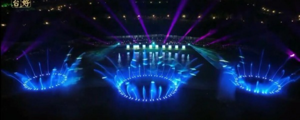 山東青島音樂噴泉工程