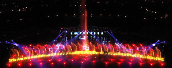 青島平度音樂噴泉工程