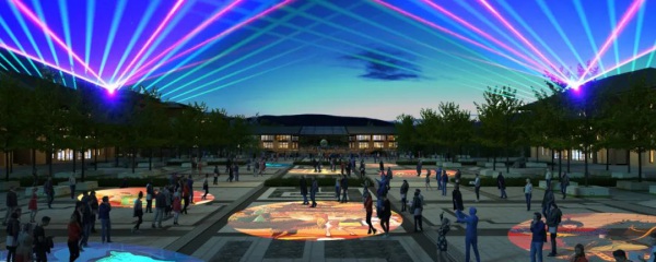 互動(dòng)燈光投影