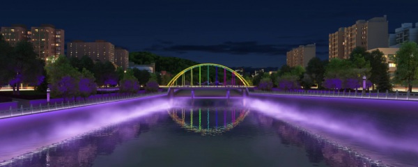 橋梁水幕設(shè)計(jì)