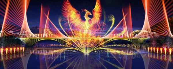 音樂噴泉水舞秀