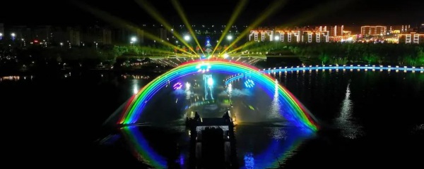 水幕噴泉燈光秀設(shè)計