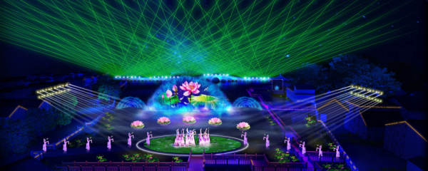 西安噴泉公司關(guān)于水上燈光秀設(shè)計(jì)