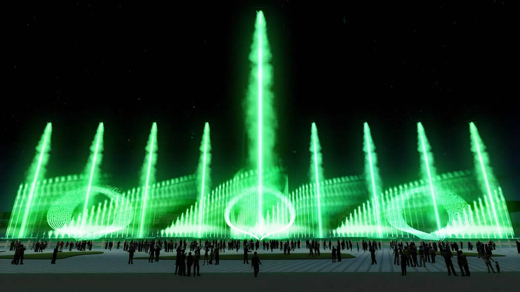 西安六通噴泉公司