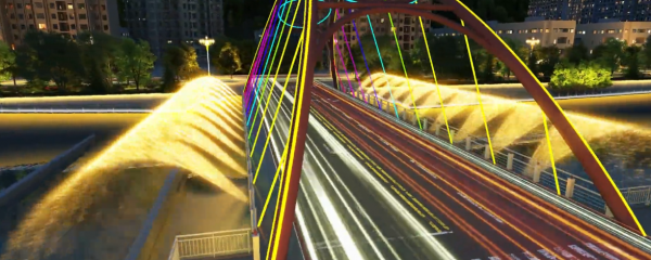 橋梁燈光秀設(shè)計(jì)