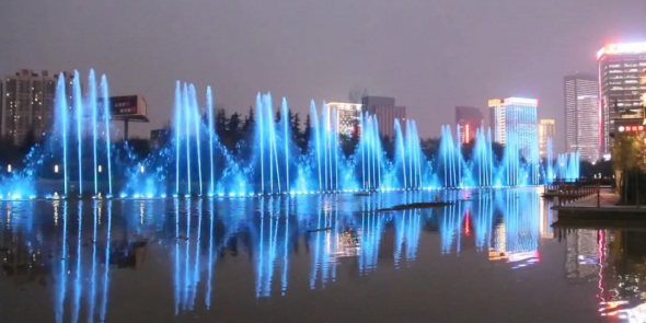 西安永陽(yáng)公園音樂(lè)噴泉