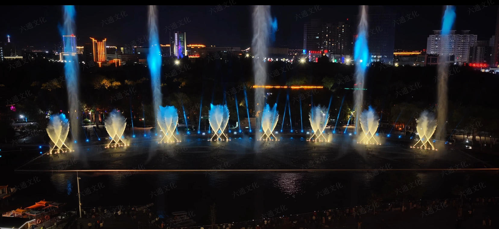 湖面噴泉設計的前期準備