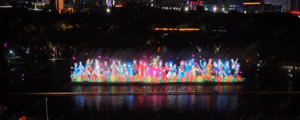 新疆克拉瑪依世紀(jì)公園音樂(lè)噴泉水秀