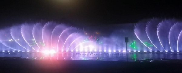 山西永濟(jì)體育公園音樂(lè)噴泉